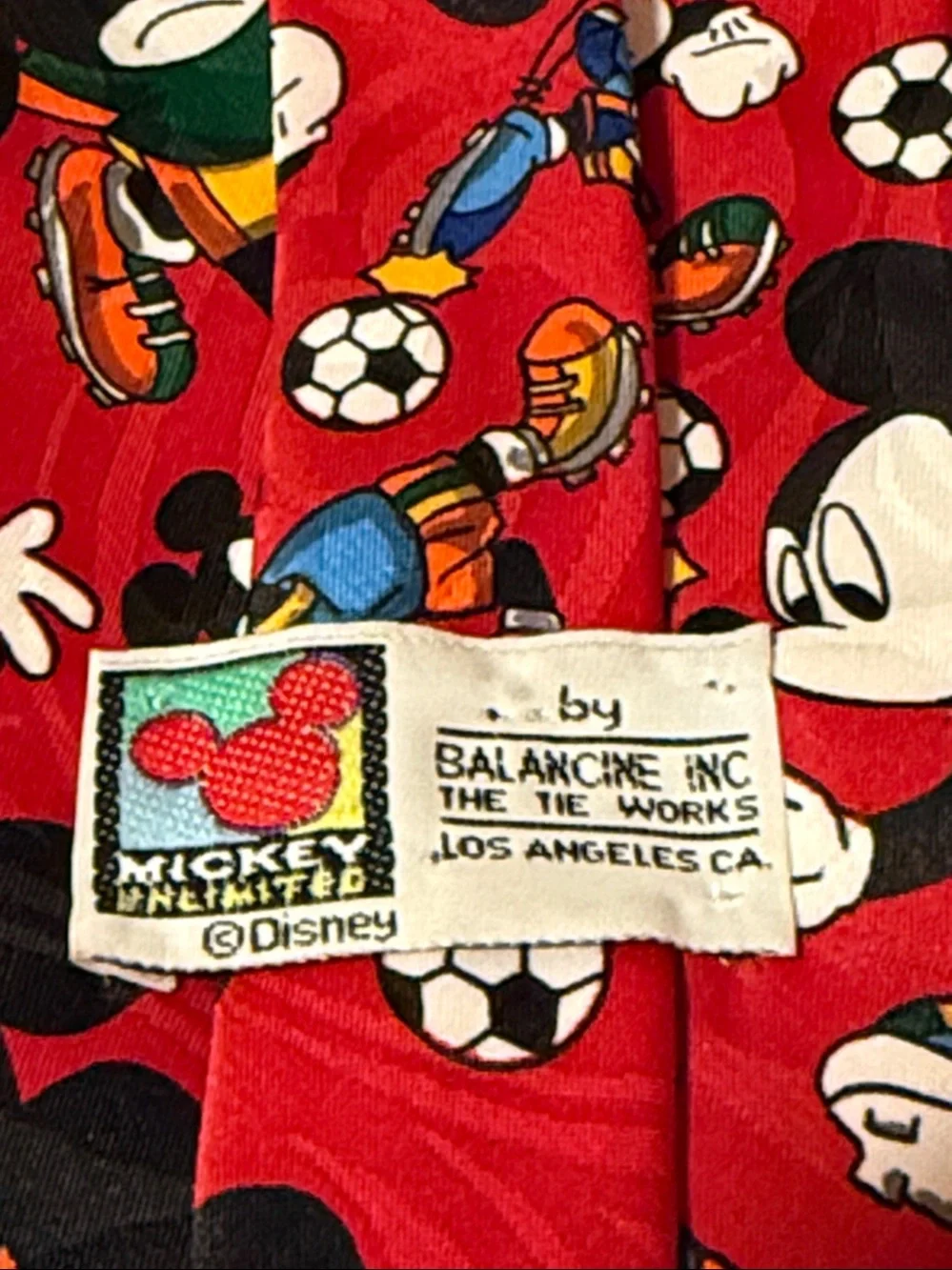 Disney Mickey Mouse Necktie